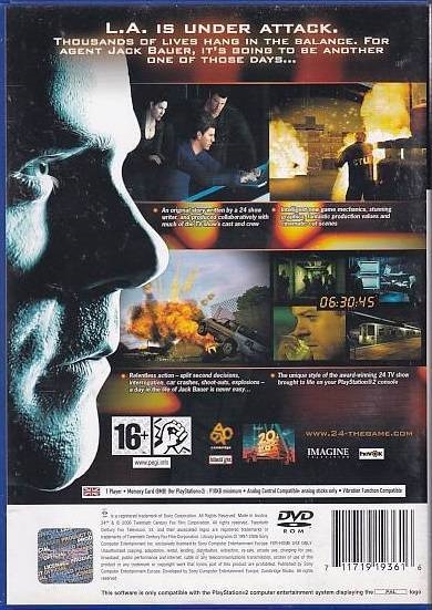 24 The Game - PS2 (Genbrug)